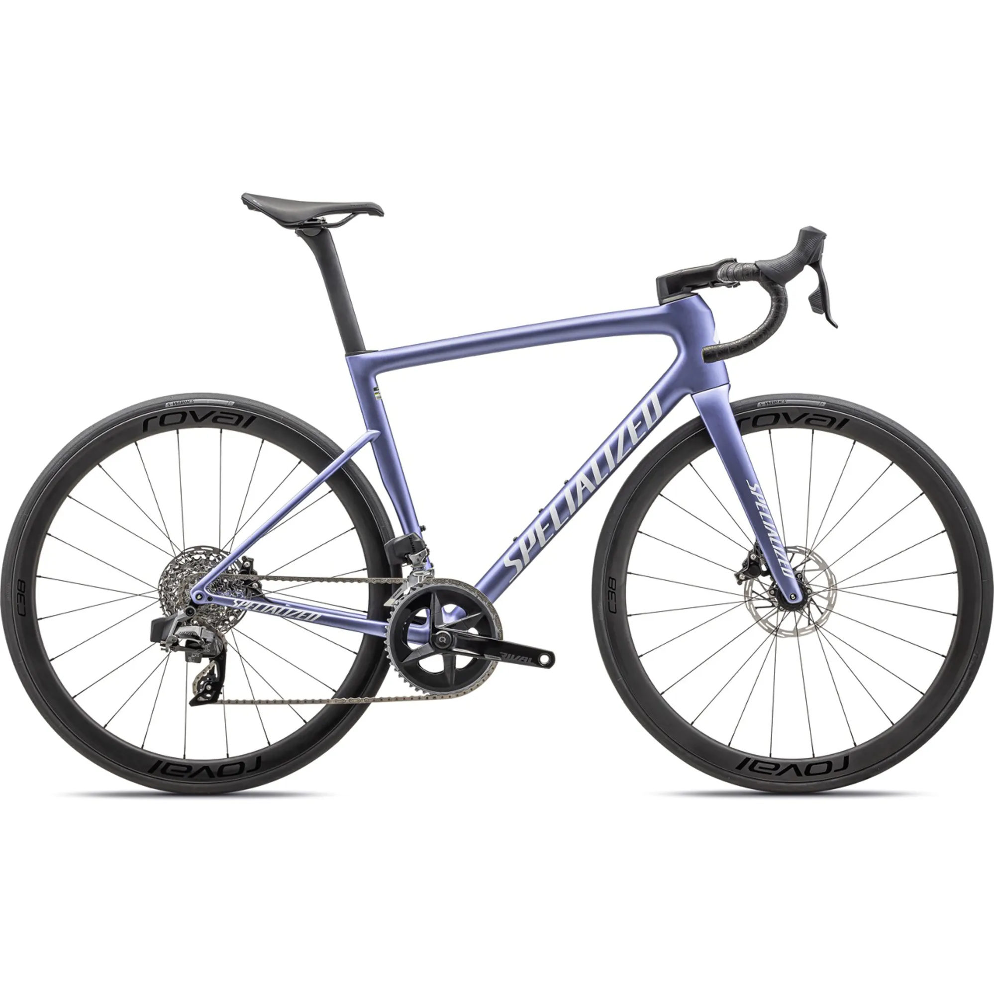 Tarmac SL8 Expert SRAM Rival eTap AXS in Satin Powder Indigo